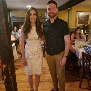 Lulu’s White Midi Dress